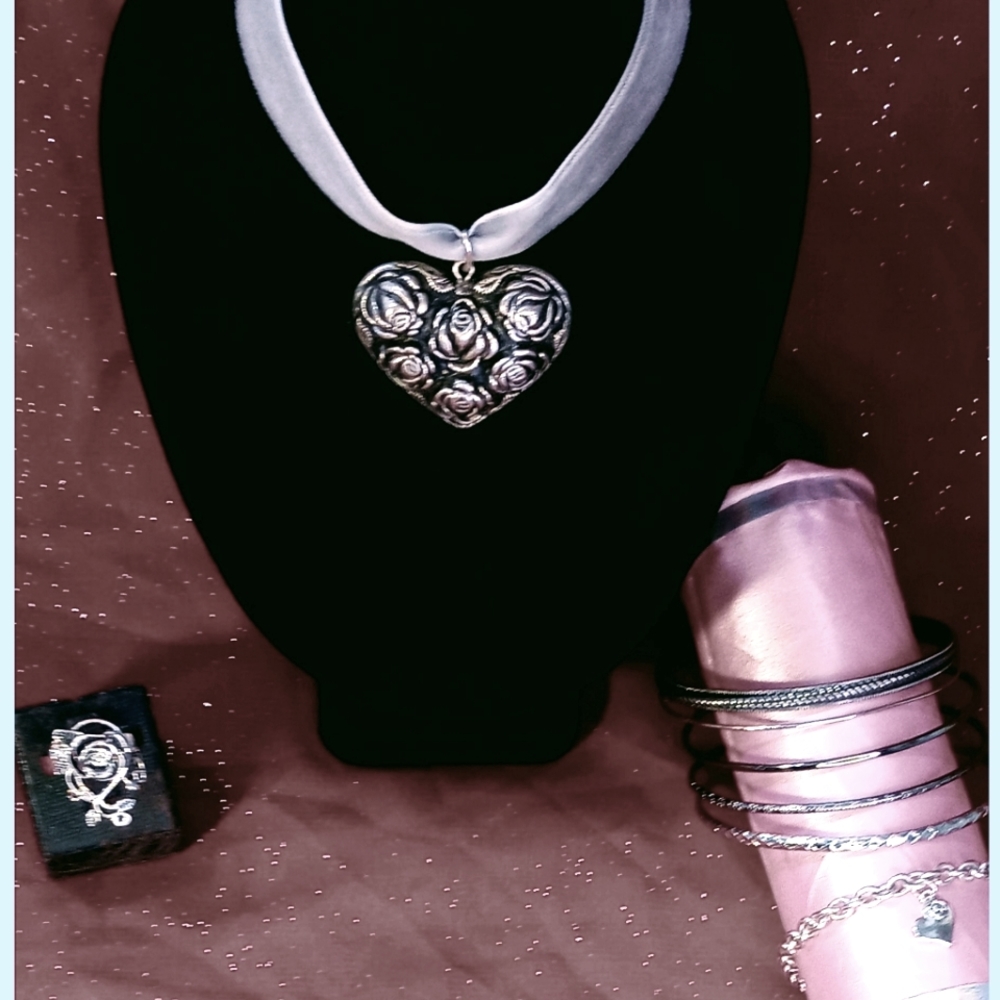Valentine's Jewelry 8pc Set